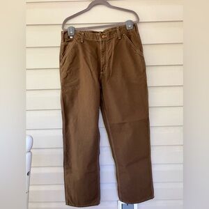 Carhartt flame resistant rugged canvas utility work pants meets NFPA 2112 36x32